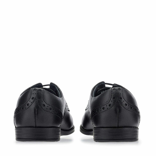 Start-Rite Brogue Pri, vegan black synthetic girls Lace-up School Shoes 2745_4